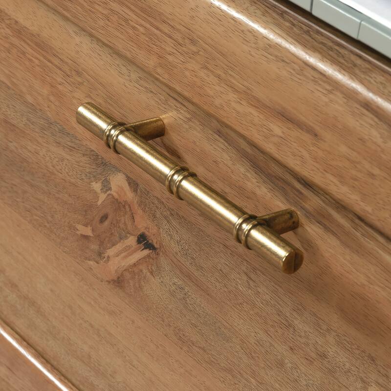 Wood Lateral File with Elegant Design, Brown