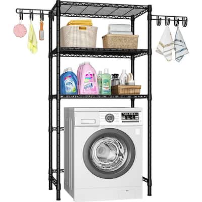 Over The Washer and Dryer Storage Shelves - 13.4"D x 35"W x 76.2"H