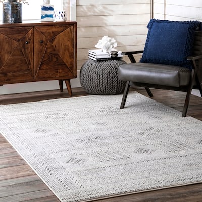 Nuloom Blake Textured Patchwork Area Rug
