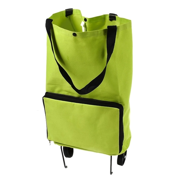 Portable Shopping Trolley Bag Foldable Pull Wheel Cart Supermarket Home Supplies 