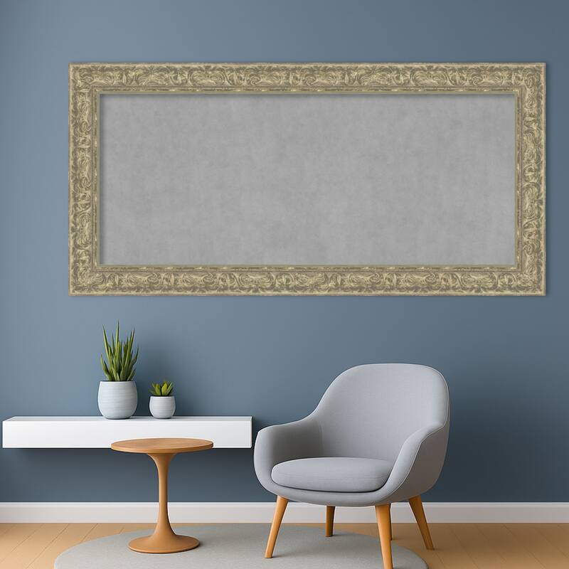 Amanti Art Luxe Antique Silver Framed