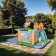 preview thumbnail 1 of 5, 6-in-1 Inflatable Castle with Carry Bag, Repair Patches and Air Blower Kids