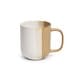 preview thumbnail 6 of 4, Sango Phoebe Caramel/White Coffee Mugs Set of 4, 15 oz Ceramic Cups