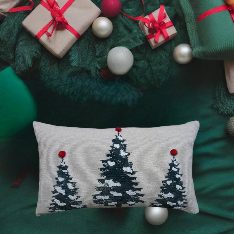 VIbhsa 14" x 24" Christmas Throw Pillow for couch