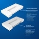 preview thumbnail 3 of 170, Pyramid Solid Surface Wall-Mounted Bathroom Sink
