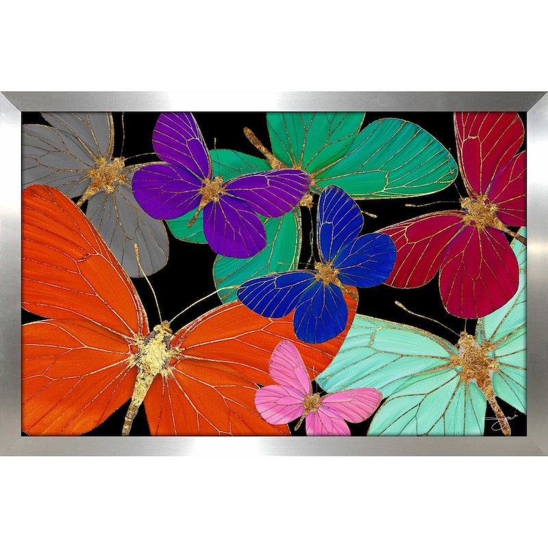 "Colorful Butterflies" by Jodi Print on Acrylic