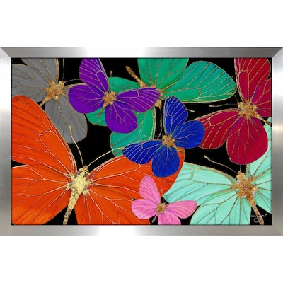 "Colorful Butterflies" by Jodi Print on Acrylic