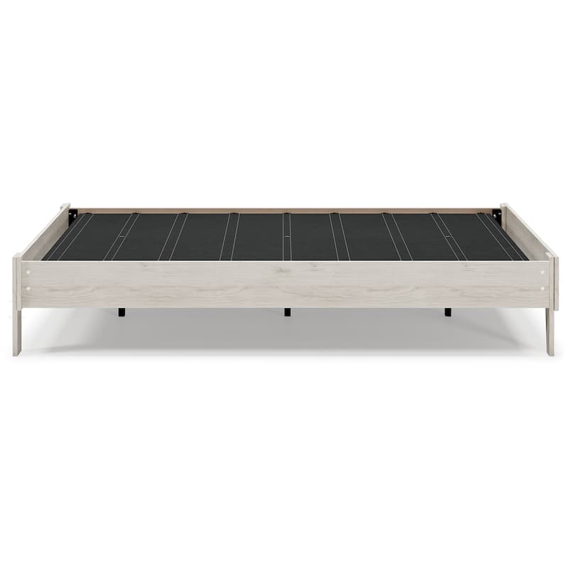 Signature Design by Ashley Socalle Whitewashed Woodgrain Platform Bed