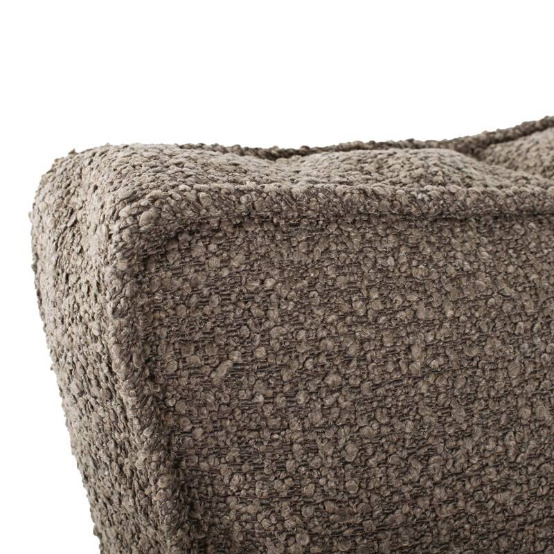 Allan Andrews 20 in. Gusseted Pillow Barbet Chocolate - Down Insert