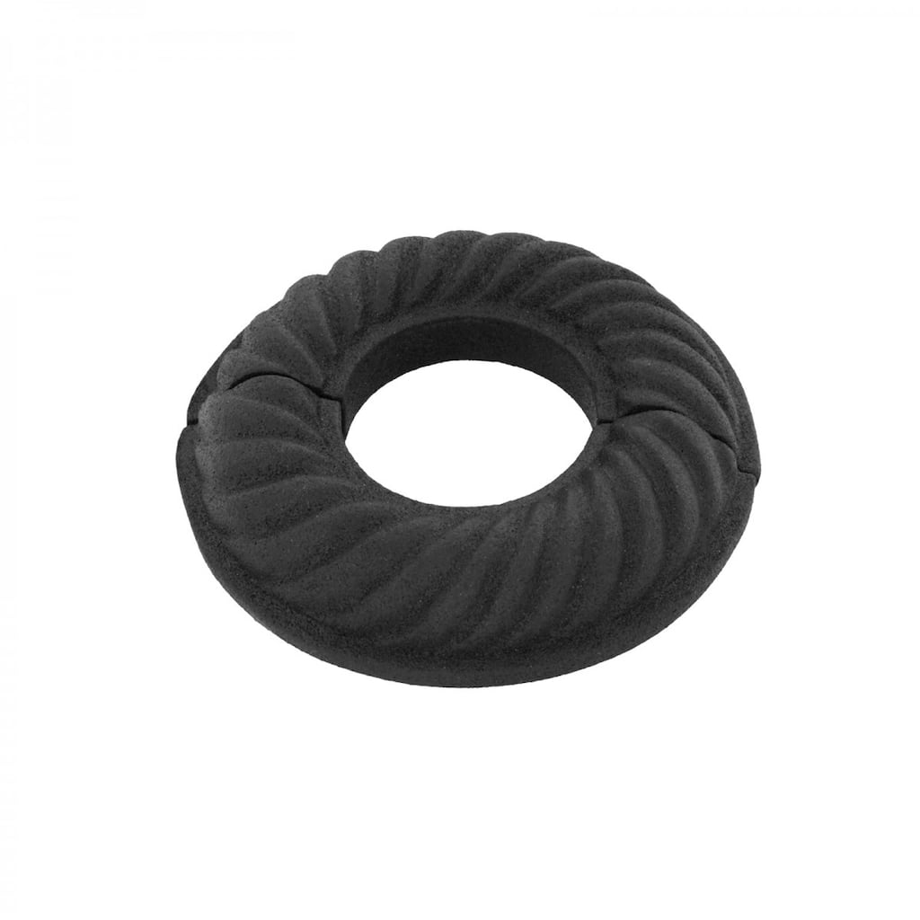 Black Radiator Flange Le Cruller 1" (IPS) pipe flange: 1-3/8" I D; 3-1/8" O D Renovators Supply