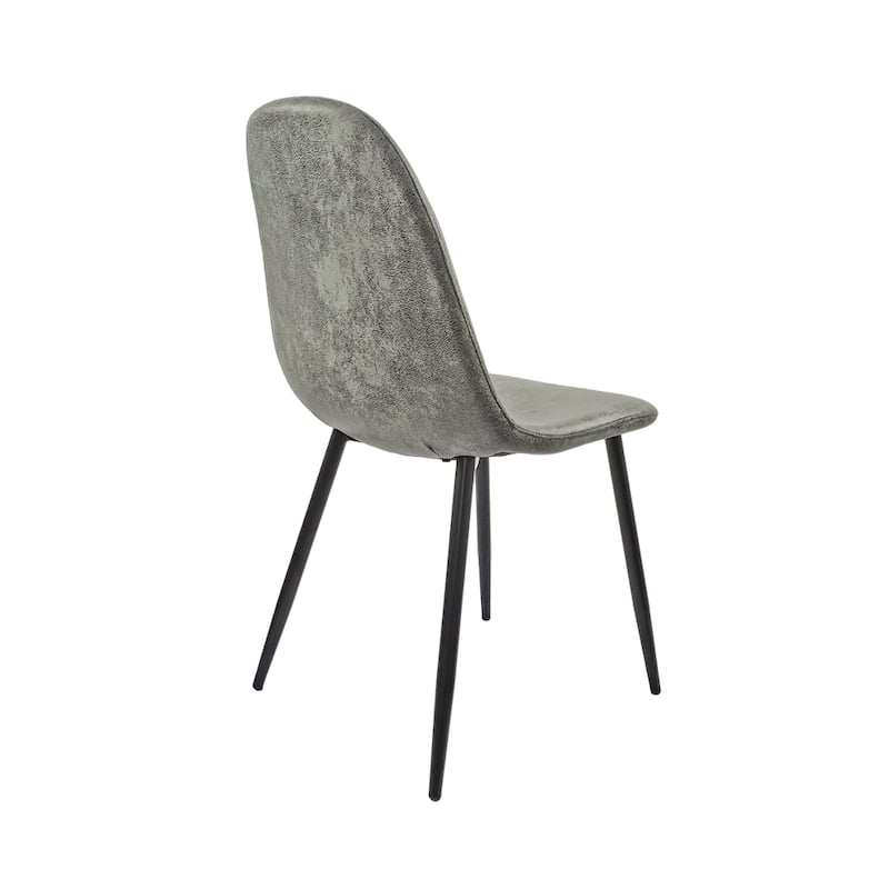 Modern Dining Room Chairs with Metal Legs(Set of 4) - N/A