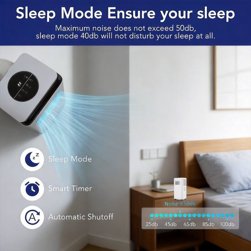 10000 BTU Portable Air Conditioner, with Remote Control