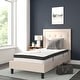preview thumbnail 1 of 120, Tufted Platform Bed with 10in. Pocket Spring Mattress