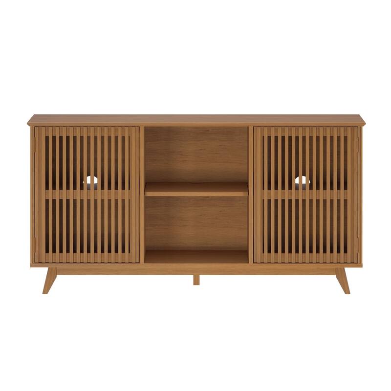 Plank and Beam Mid-Century Modern 2-Door Sideboard/TV Stand