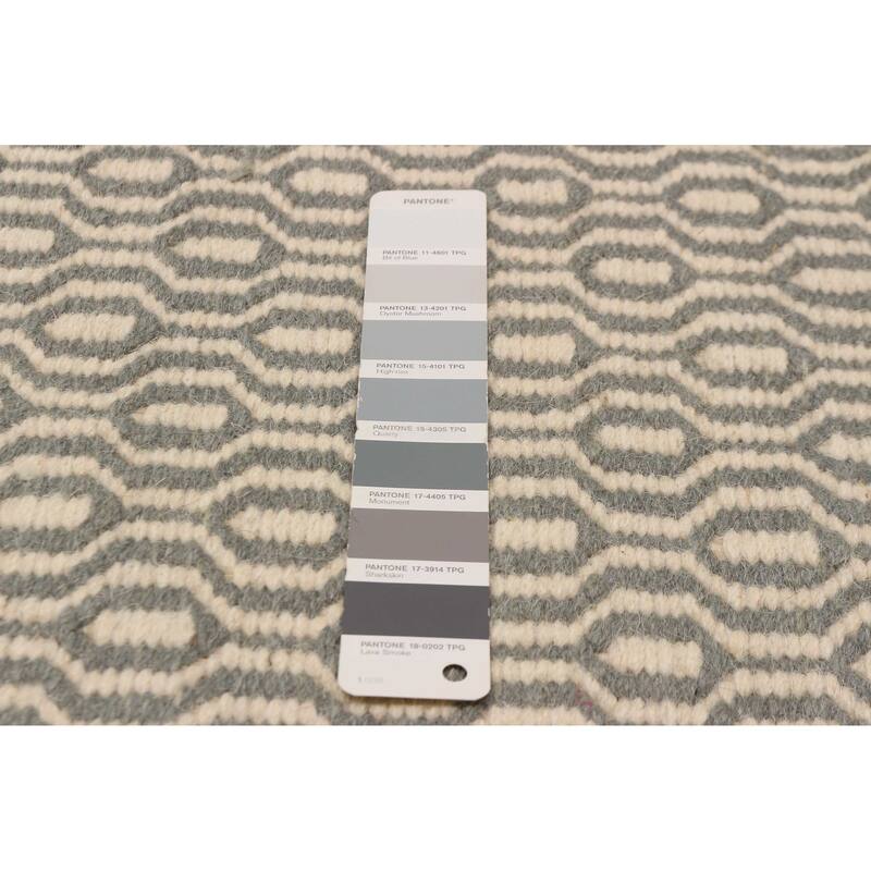 Nevada Grey Kilim 5'3" x 7'6" - 5'3 x 7'6