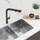 preview thumbnail 1 of 55, STYLISH Kitchen Sink Faucet Single Handle Pull Down Dual Mode in Stainless Steel