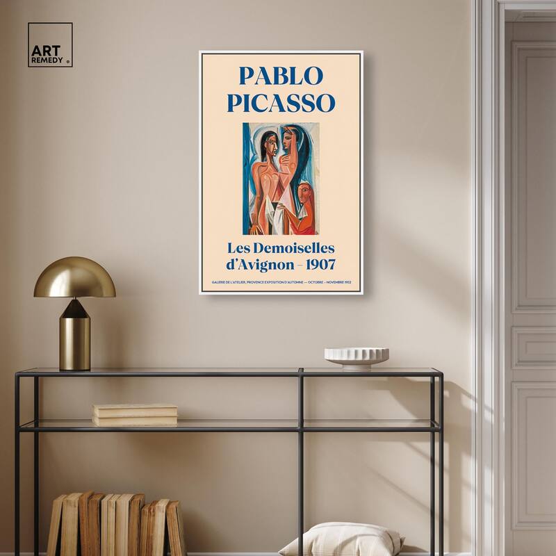 Faces of Demoiselles Canvas by Art Remedy