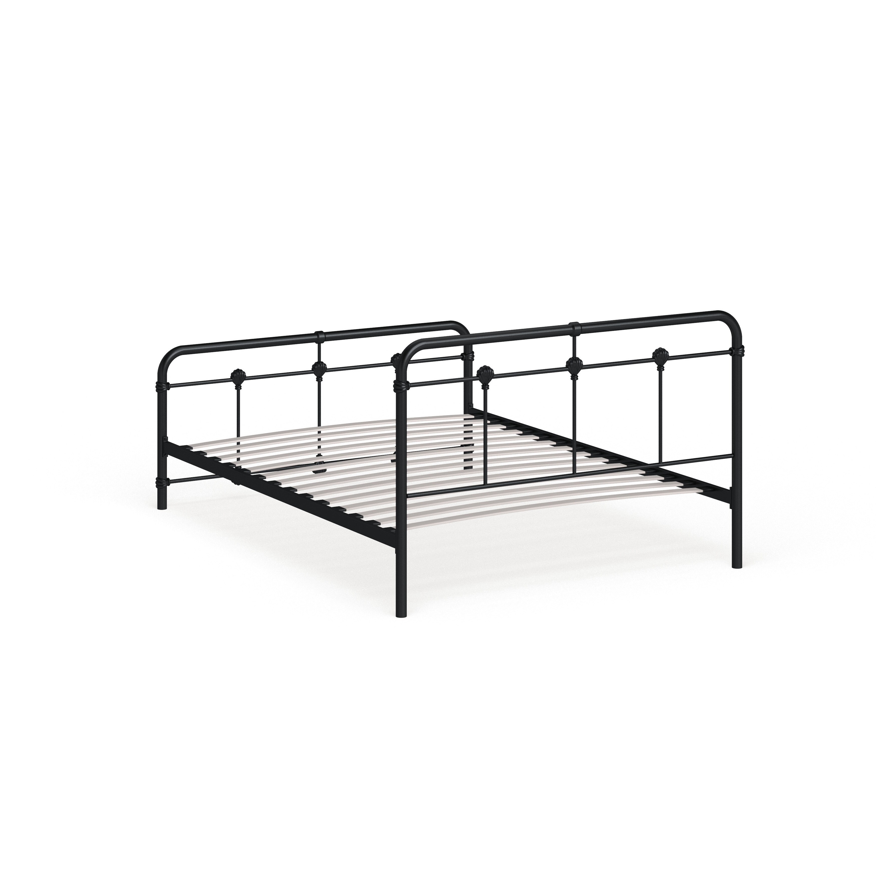 Vintage Industrial Metal Platform Bed by Baxton Studio - Overstock -  20543613