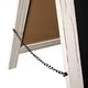 preview thumbnail 39 of 158, Wood A-Frame Magnetic Chalkboard Set-Markers, Stencils, and Magnets