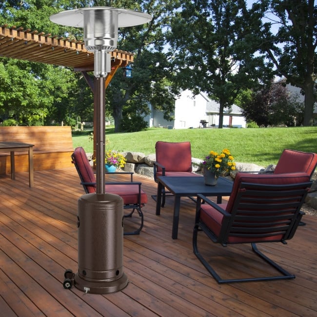 Garden Propane Standing LP Gas Steel Accessories Heater - 7.25 ft