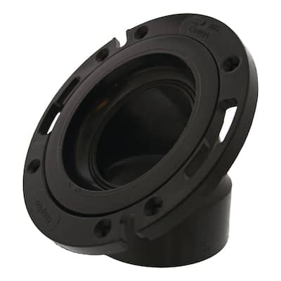 Jones Stephens C55143 3 ABS 45 Degree Closet Flange