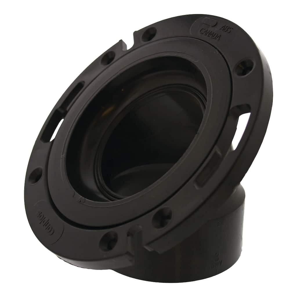 Jones Stephens C55143 3 ABS 45 Degree Closet Flange