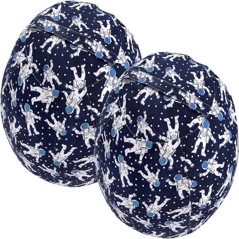 2 PCS Storage Bean Bag Chair Cover 24"