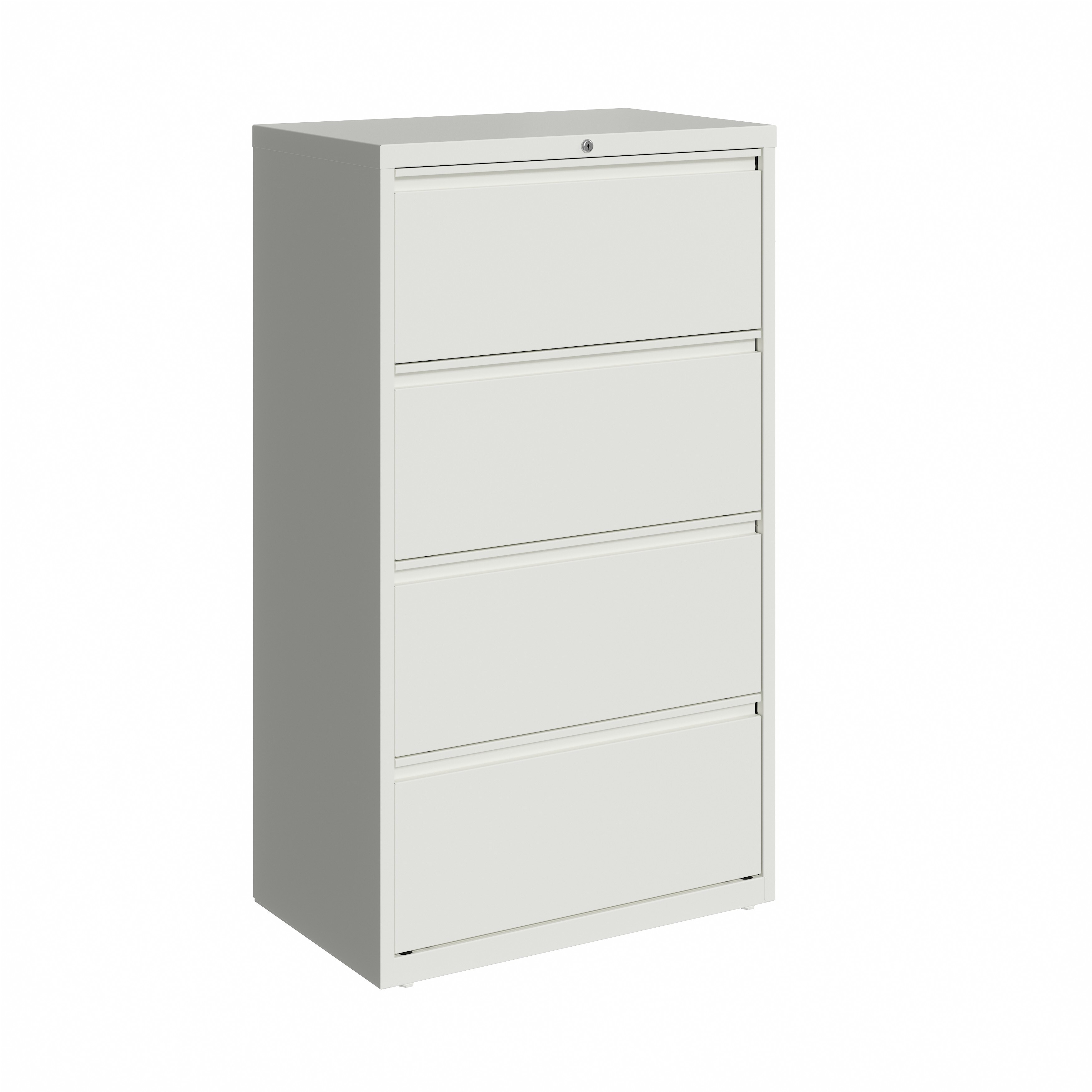 Shop Hirsh 30 In Wide Hl10000 Series 4 Drawer Lateral File Cabinet White Overstock 32291988