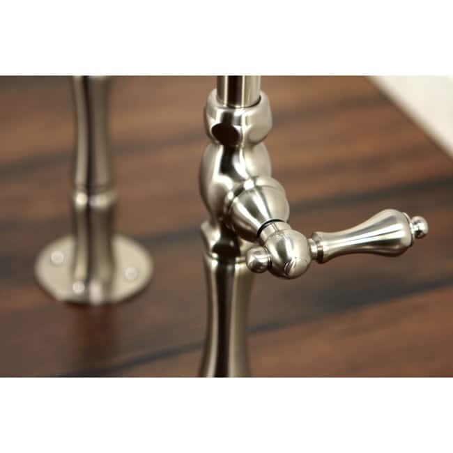 Kingston Brass Vintage Free Standing Clawfoot Tub Filler Package with