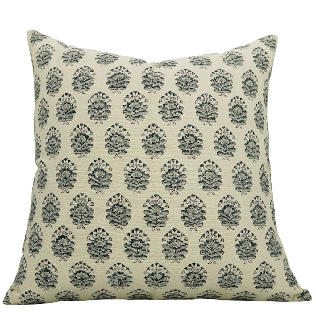 Cotton Bohemian Block print pillow Cover- Bheeshma