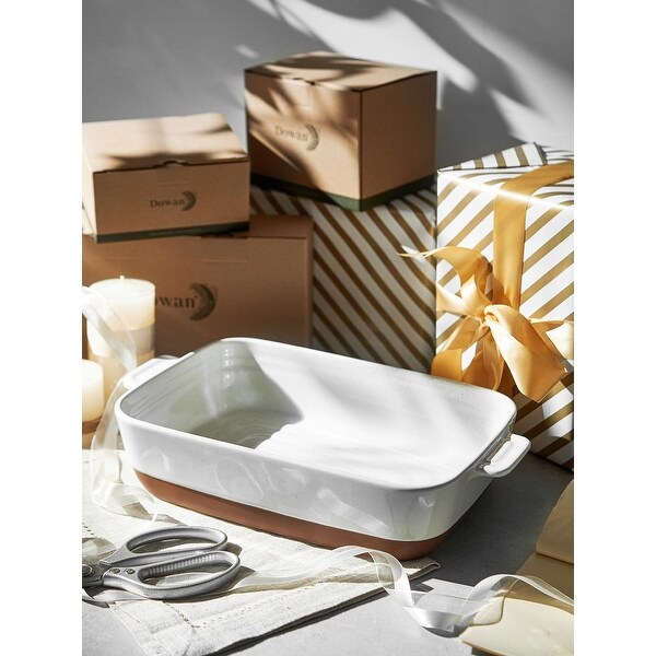 Ceramic Baking Dish, 9x13 Deep Lasagna Pan, Large Casserole Dish