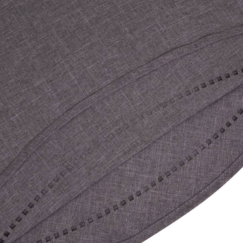 Solid Textured Tablecloth with Clean Drape, Minimal Decorative Edge, and Versatile Styling for Dining and Entertaining