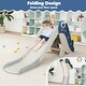 preview thumbnail 5 of 8, Costway 4-in-1 Toddler Slide Playground with Basketball Hoop Ball Ring - See Details