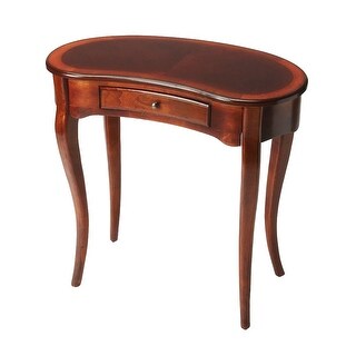 Shop Traditional Kidney Shaped Plantation Cherry Wooden Writing