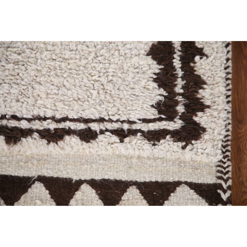Plush Turkish Anatolian Runner Rug Hand-knotted Wool Carpet - 3'2"x 11'5"