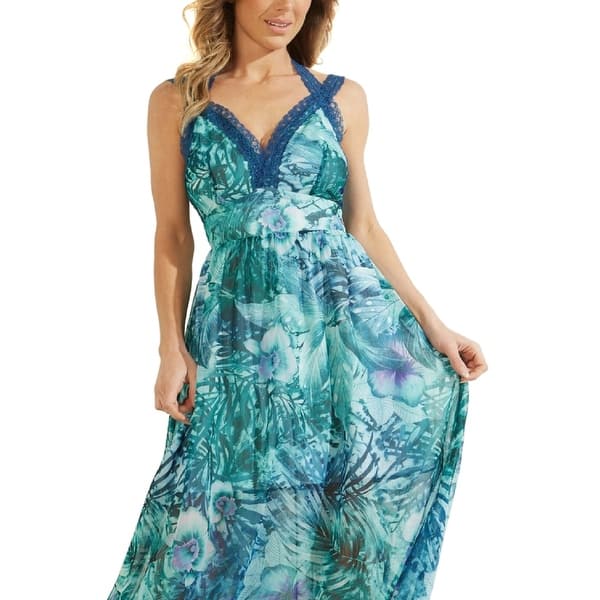 guess dress blue I Guess So Mini Dress Blue Polka Dot main image 0