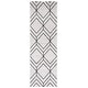 preview thumbnail 61 of 154, SAFAVIEH Adirondack Benilda Modern Geometric Rug 2'6" x 8' Runner - Light Grey/Black