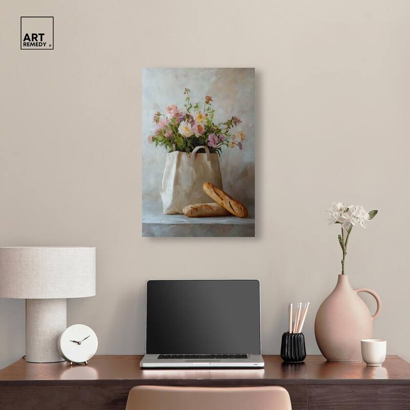 Chic Carryall II Canvas by Art Remedy, Gallery Wrapped