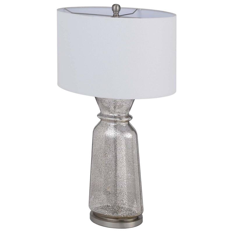 Keswick 30.25" Height Antique Glass 2 Pack Table Lamp Set - One Size