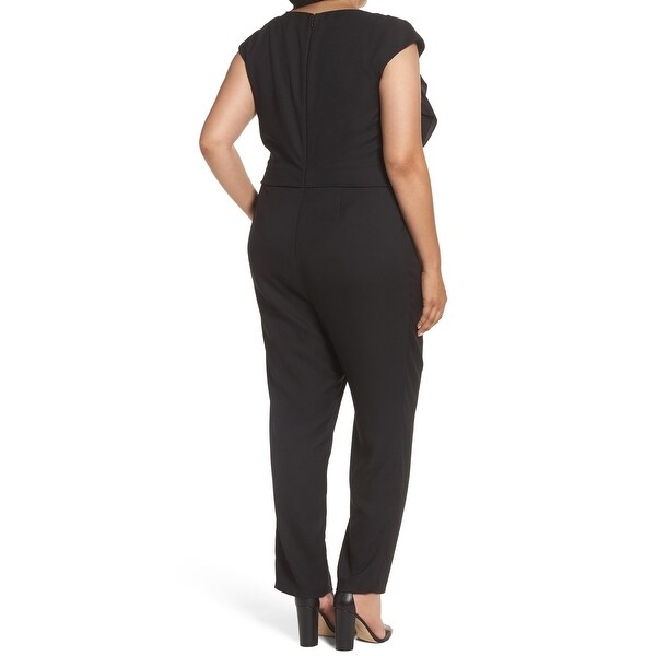 eliza j ruffle jumpsuit