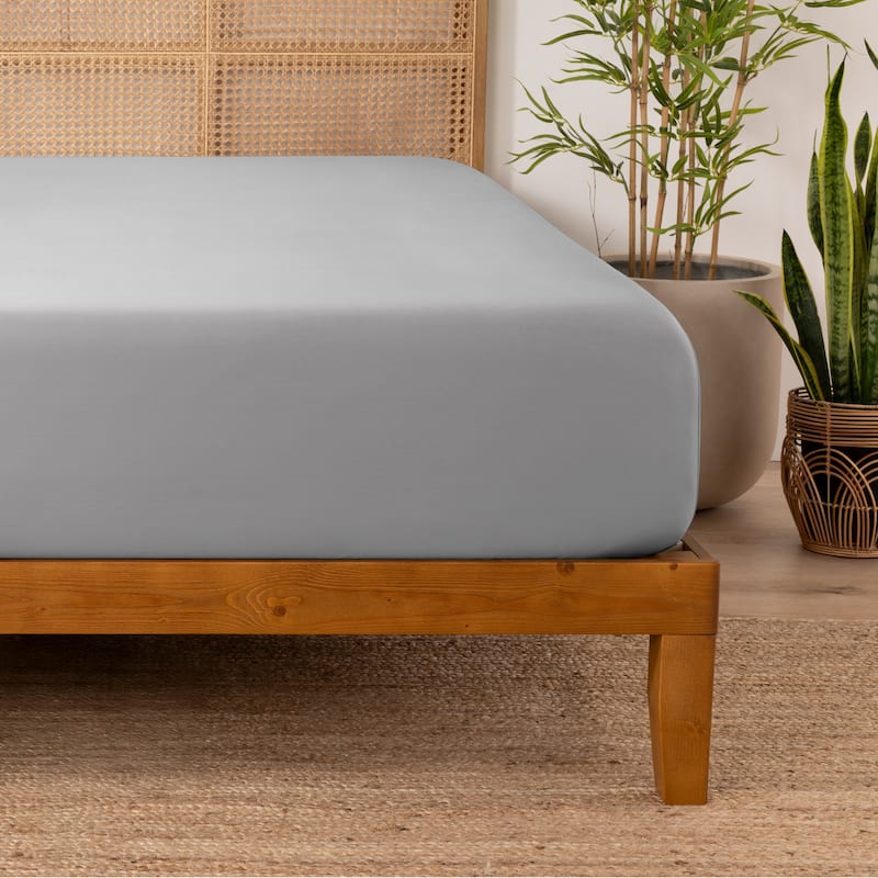 Bare Home Rayon from Bamboo Fitted Sheet
