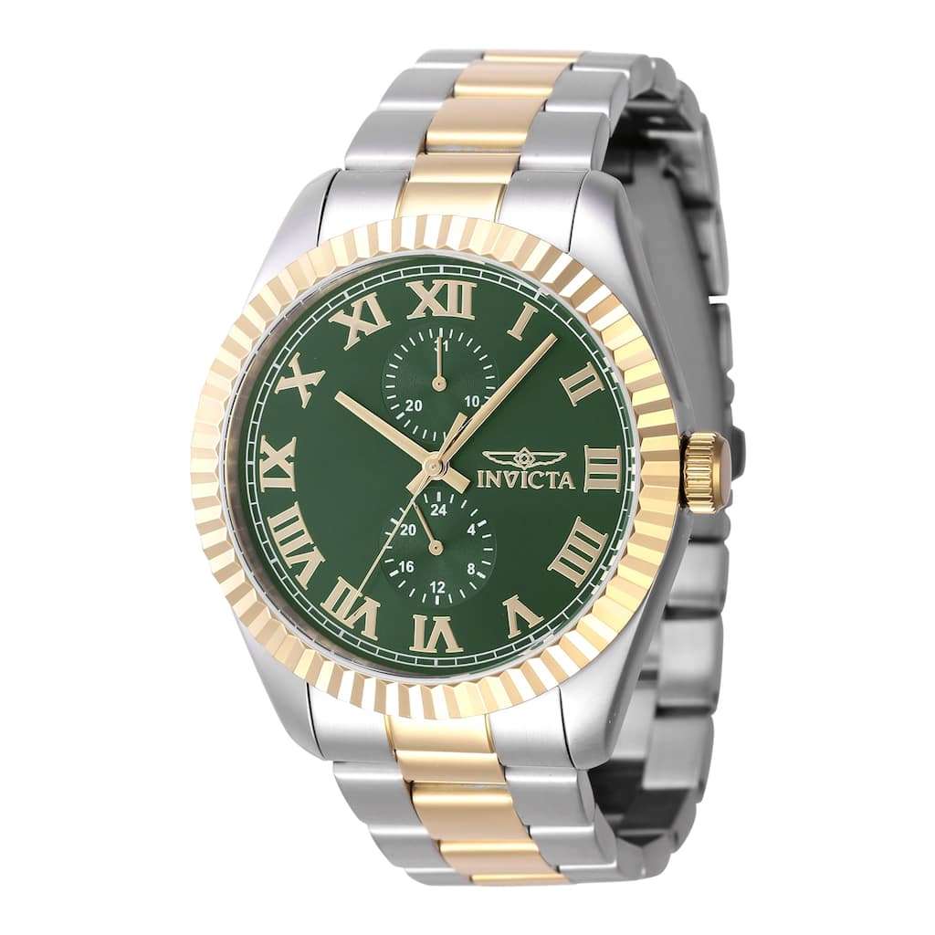 Invicta Men's 47427 Specialty Quartz Multifunction Green Dial Watch