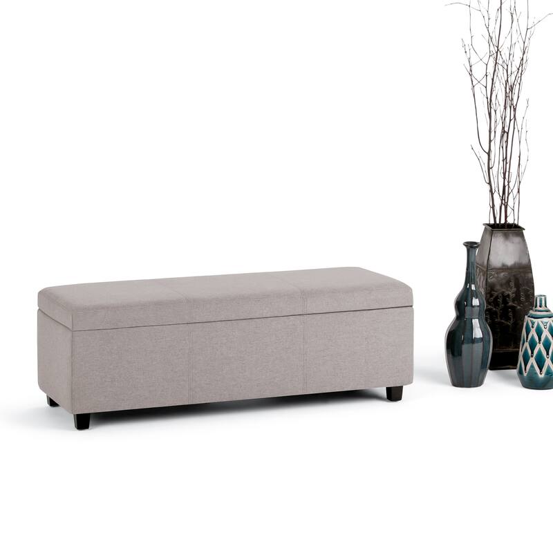 Modern Storage Ottoman Bench for Living Room