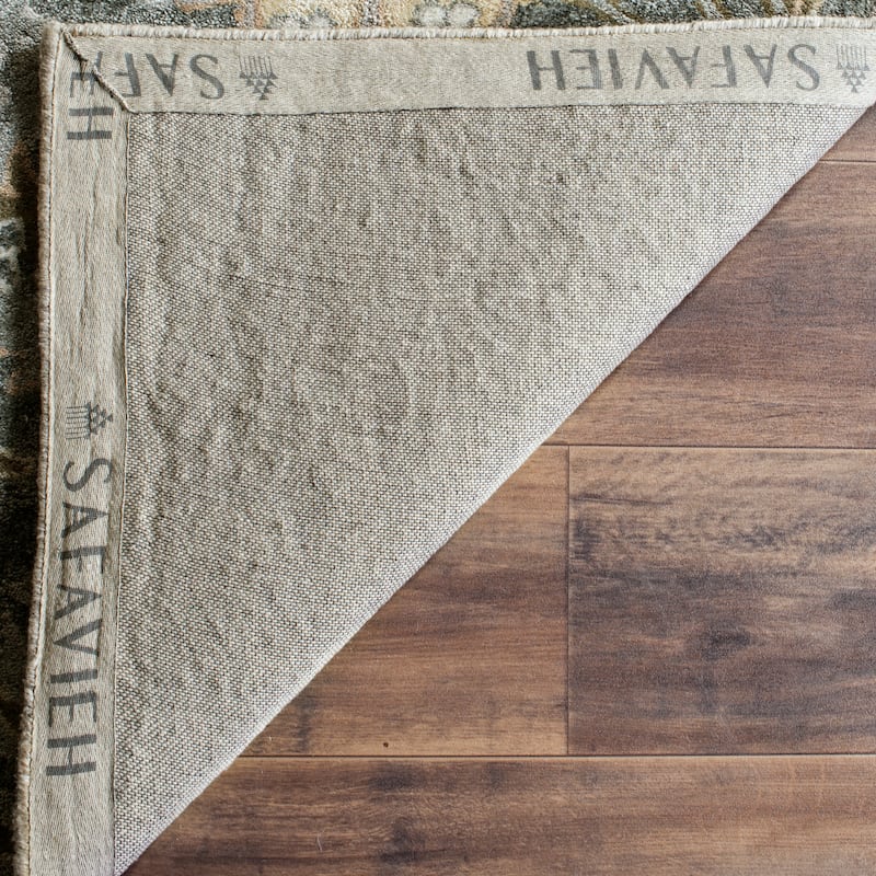 SAFAVIEH Handmade Bella Faith Modern Floral Wool Rug