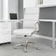 Option White Leather