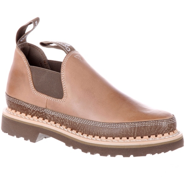 Light Brown Leather Romeo Shoes 