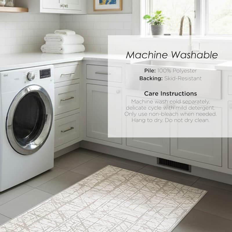 Wyatt & Ash Dream Mink Printed Chenille Rugs