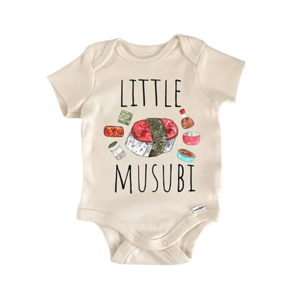 Hawaii Spam Musubi Foodie Food - Baby Boy Girl Clothes Infant Bodysuit Funny