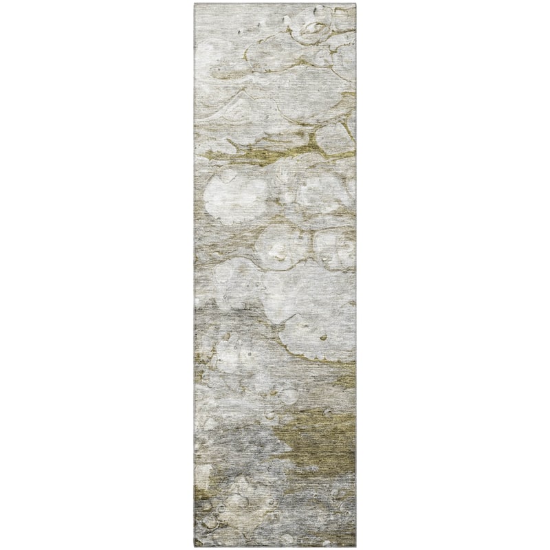 Premium Washable Super Soft Contemporary Ripples Mayfield Rug