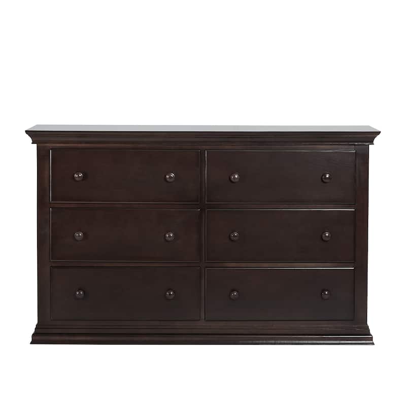 Suite Bebe Universal 6 Drawer Double Dresser